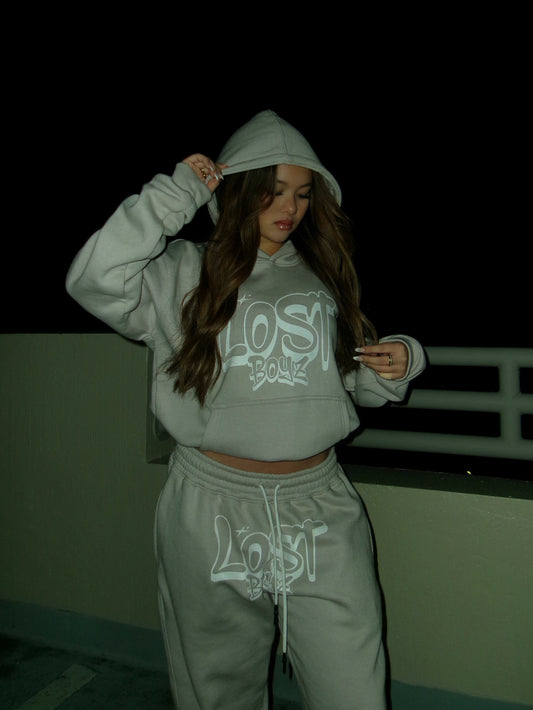 LostBoyz Light Grey Sweatsuit