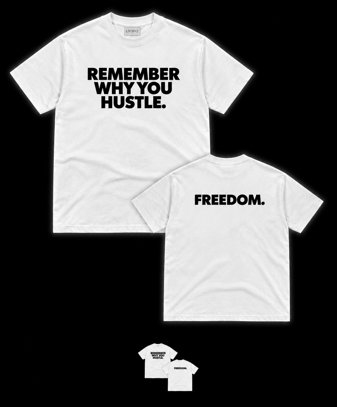 REMINDER TEE (WHITE)