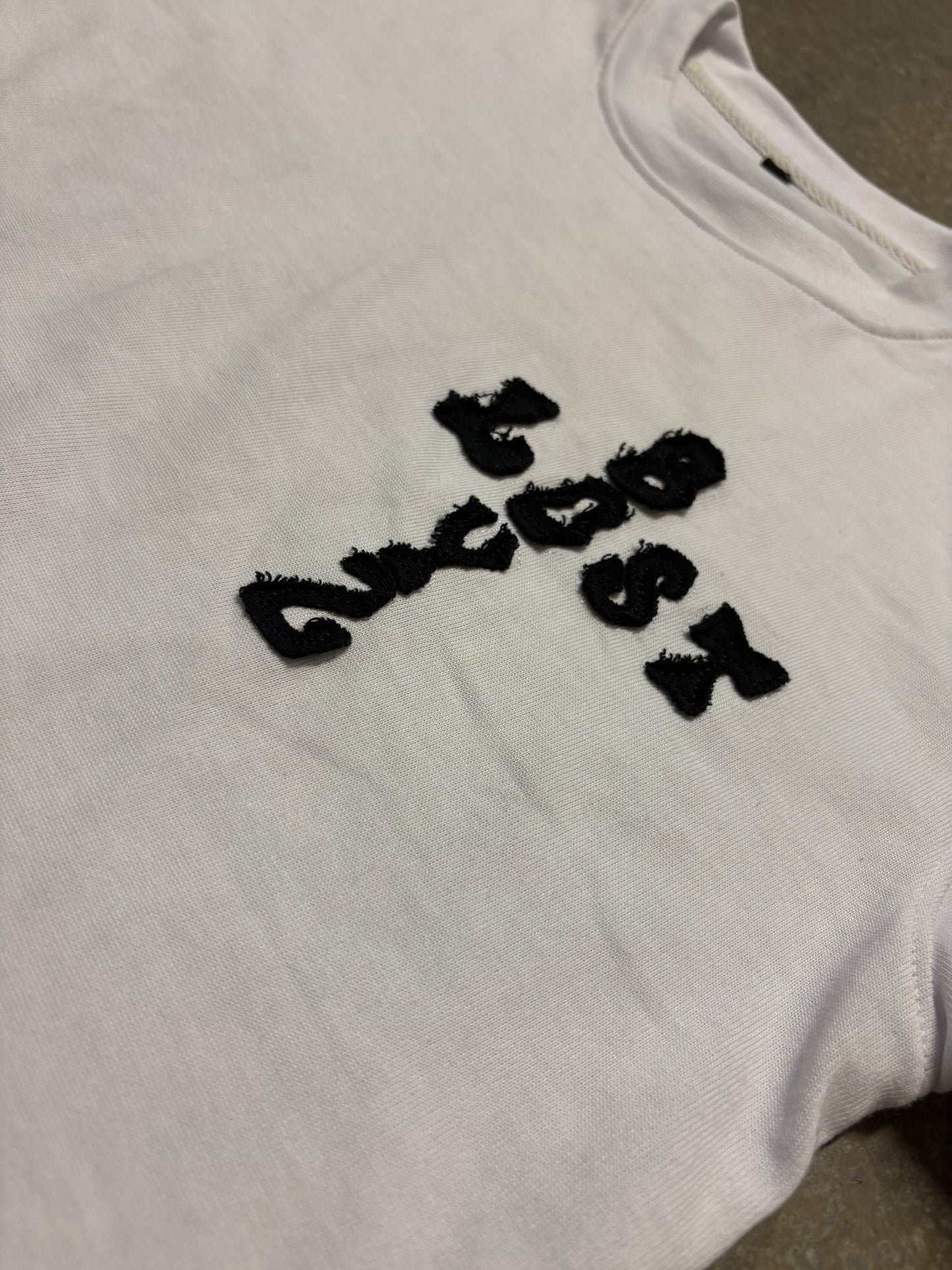White Lostboyz Crop Tee