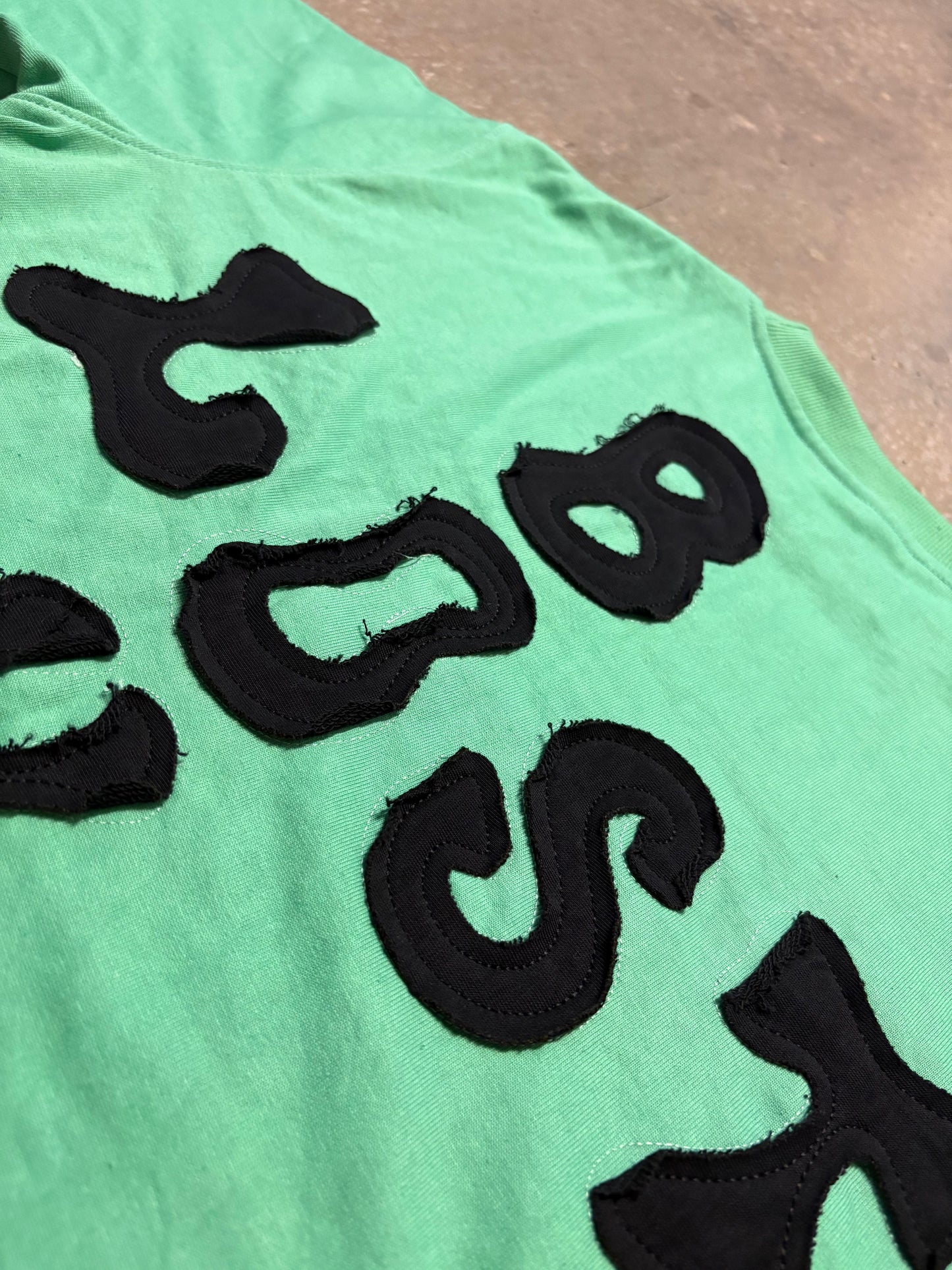 Mint Lostboyz Crop Tee