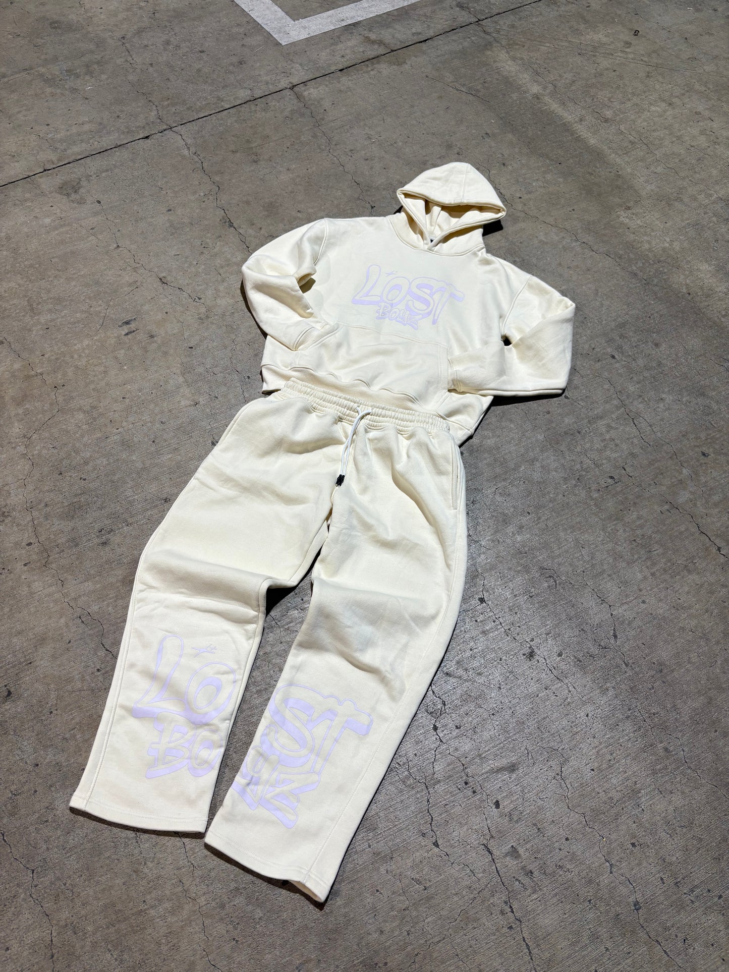 LostBoyz cotton candy sweatsuit